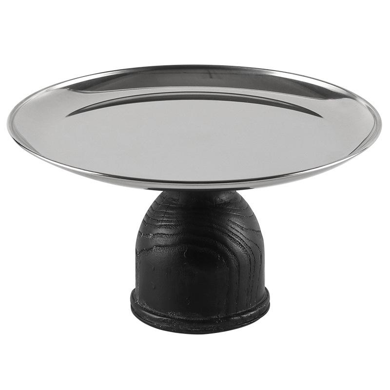Modern Storage Tray Living Room Desktop Trays Simple Restaurant Round Fruit Plate Creative Home Decoration Organize Plates