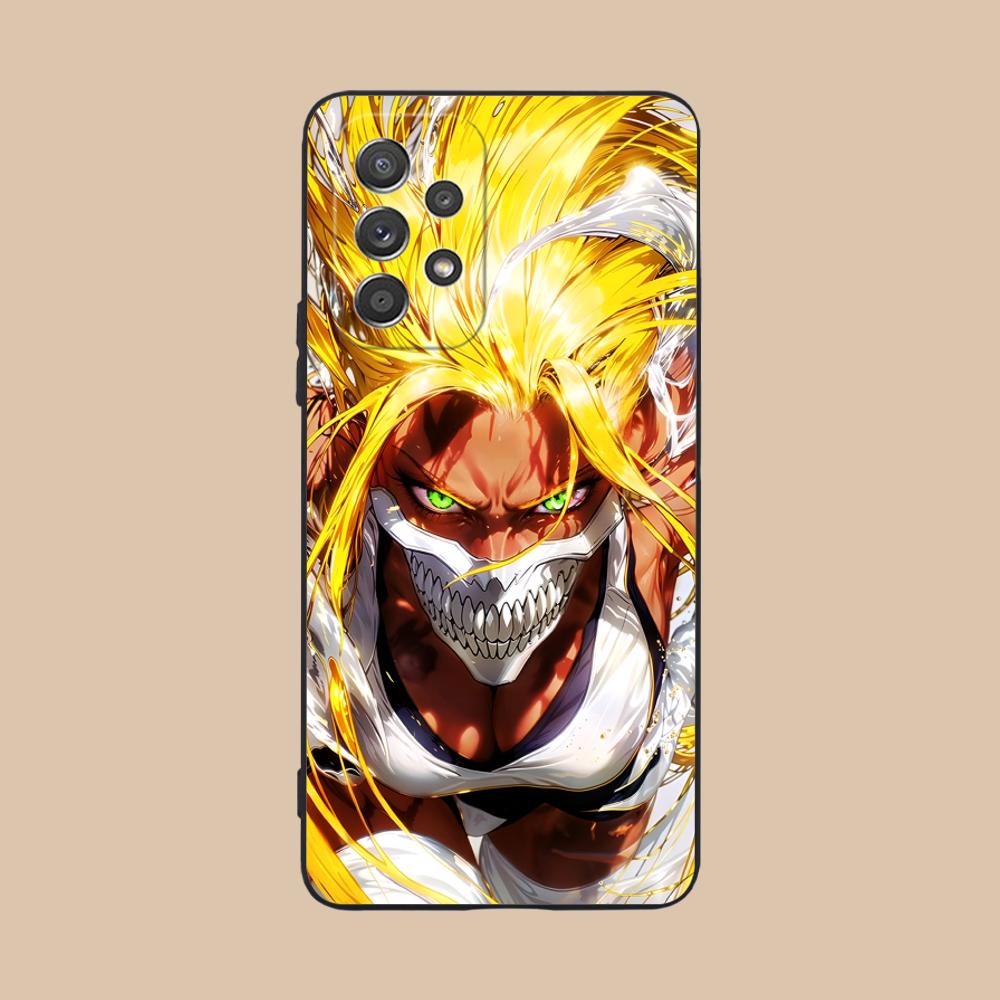 Bleach Tier Harribel Cell Phone Case for Samsung Galaxy M55 54 42 35 34 33 32 23 22 15 14 13 12 F55 5G Colorful Cover Pretty