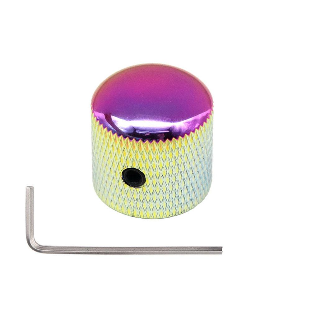 1Pcs2Pcs Metal Dome Knobs Electric Bass Guitar Knobs Volume Tone Control Knobs With Wrench Bronzebkcrgdblack Nickel
