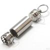 Case, Metal Waterproof Container with Keychain - Compact & Portable Select Sizes