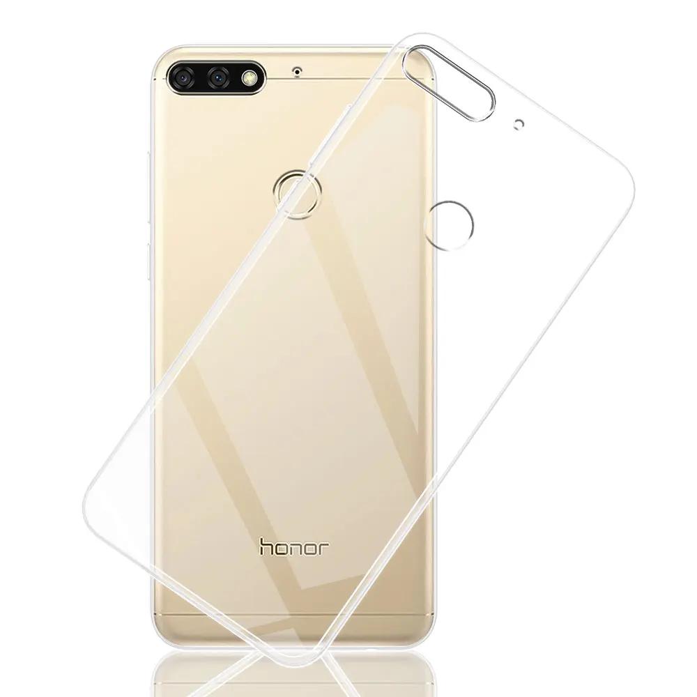 For Honor 7C Honor 7A 7S 7A Pro Case Clear Silicone Soft Phone Case For Honor 7C RU 5.7 Honor7A Prime 8C 8A Pro 8A Prime Funda