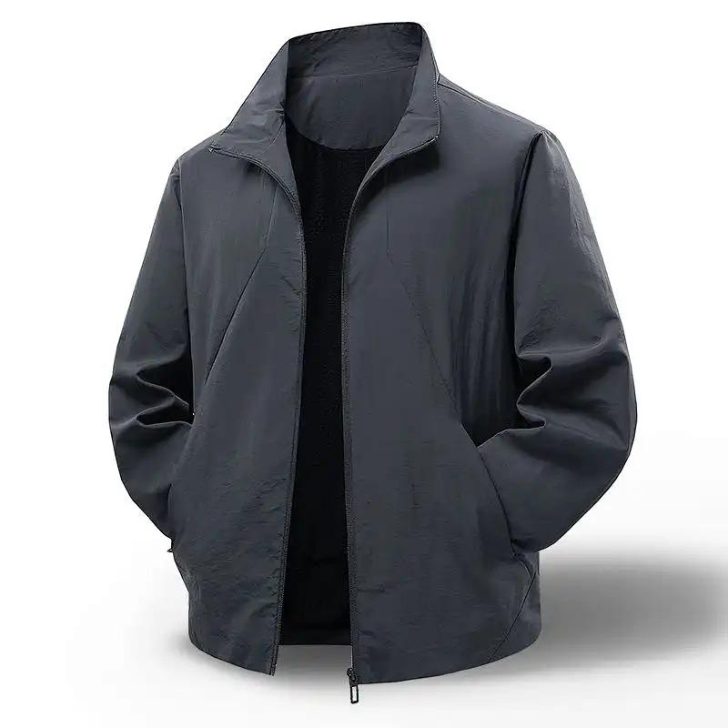 Autumn Jacket Men's Trendy Multifunctional Casual Men's Jacket Outdoor Thin Breathable Top