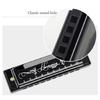Blues Harps Mouth Organ 10 Holes 20 Tones Harmonica for Beginners, Professionals