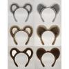Fun and Safe Plush Animal Ears Headband for Costume Parties Role Playing Soft Wear Adults Comfortable Hairpiece