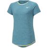 Badminton Game Short Easy To Move Enamel Size S Shirt, Sleeve, Anti-sticky, In, Women's, Blue, (72MAA205)
