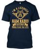 Im A Licensed Ham Radio Operator Proud To Be The 02% T-Shirt Made In USA S-5XL