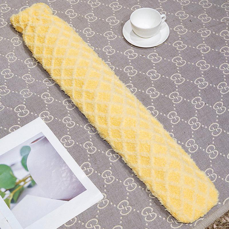 Extra-Large Plush Hot Water Bottle for Foot Warming - Ideal for Students & Dorms
