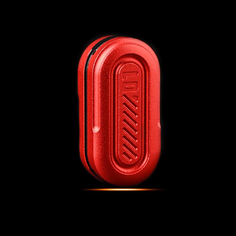 Metalen Pod Fidget Slider Touch Stressverlichting Reactie Angst ADHD Hulpmiddel Bureau Speelgoed voor Kinderen Volwassenen rood