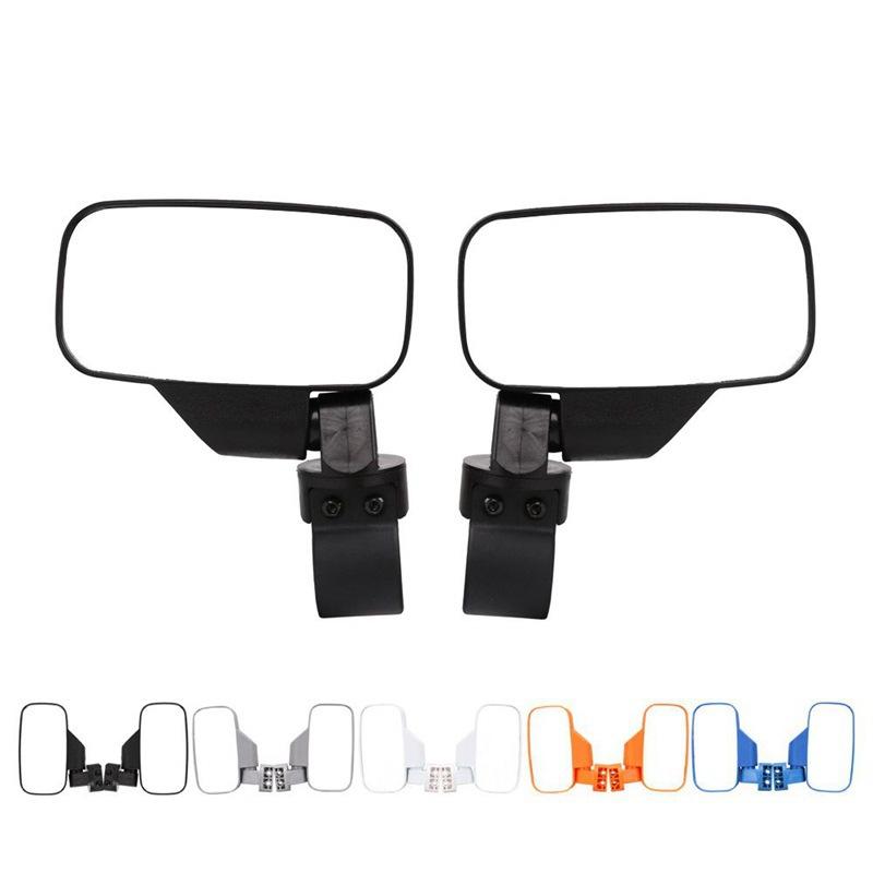 UTV 1.75" 2" MirrorsSide Rear View Mirrors w/ Free Rivets for Can Am Maverick X3 for Polaris RZR 800 900 1000 RZR PRO XP 2020