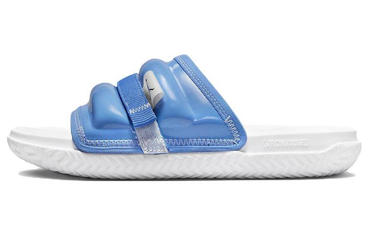 Jordan Unisex Blue/White/Black Air Super Play Slide Legend Phantom Dm1683-401 Cm