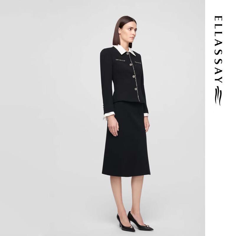 ELLASSAY Women's Elegant Mermaid Midi Skirt