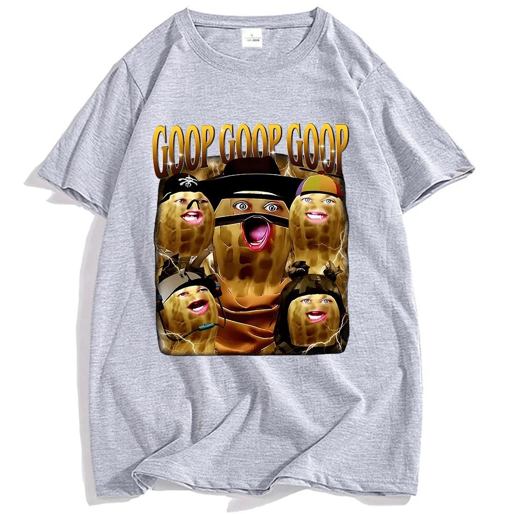 ARC Raiders Goop Goop Goop Burnt Peanut TShirt Premium Cotton Street Hip Hop Style Unisex Comfortable Women And Men Tshirts