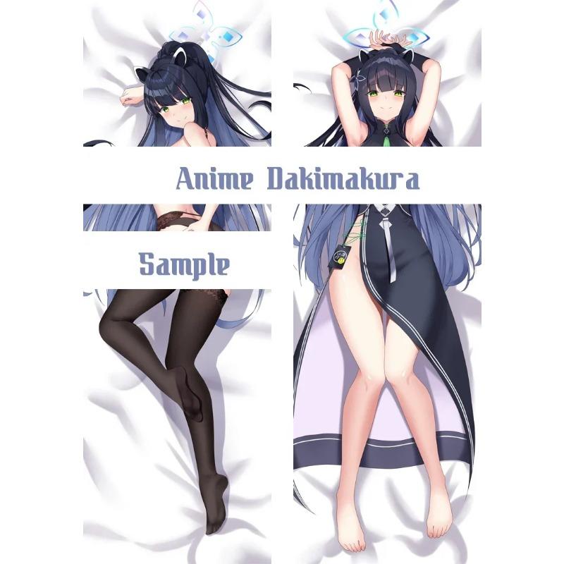 Игра Синий Архив Itinose Asena Dakimakura, обнимающая наволочка для тела, аниме, длинная наволочка, домашнее постельное белье, сделай сам, индивидуальный заказ 34x100cm Peach Skin