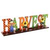 Wooden Happy Bumper Festival Table Decorations Maple Leaf Sunflower Table Ornaments Halloween Sign Fall Party Decoration