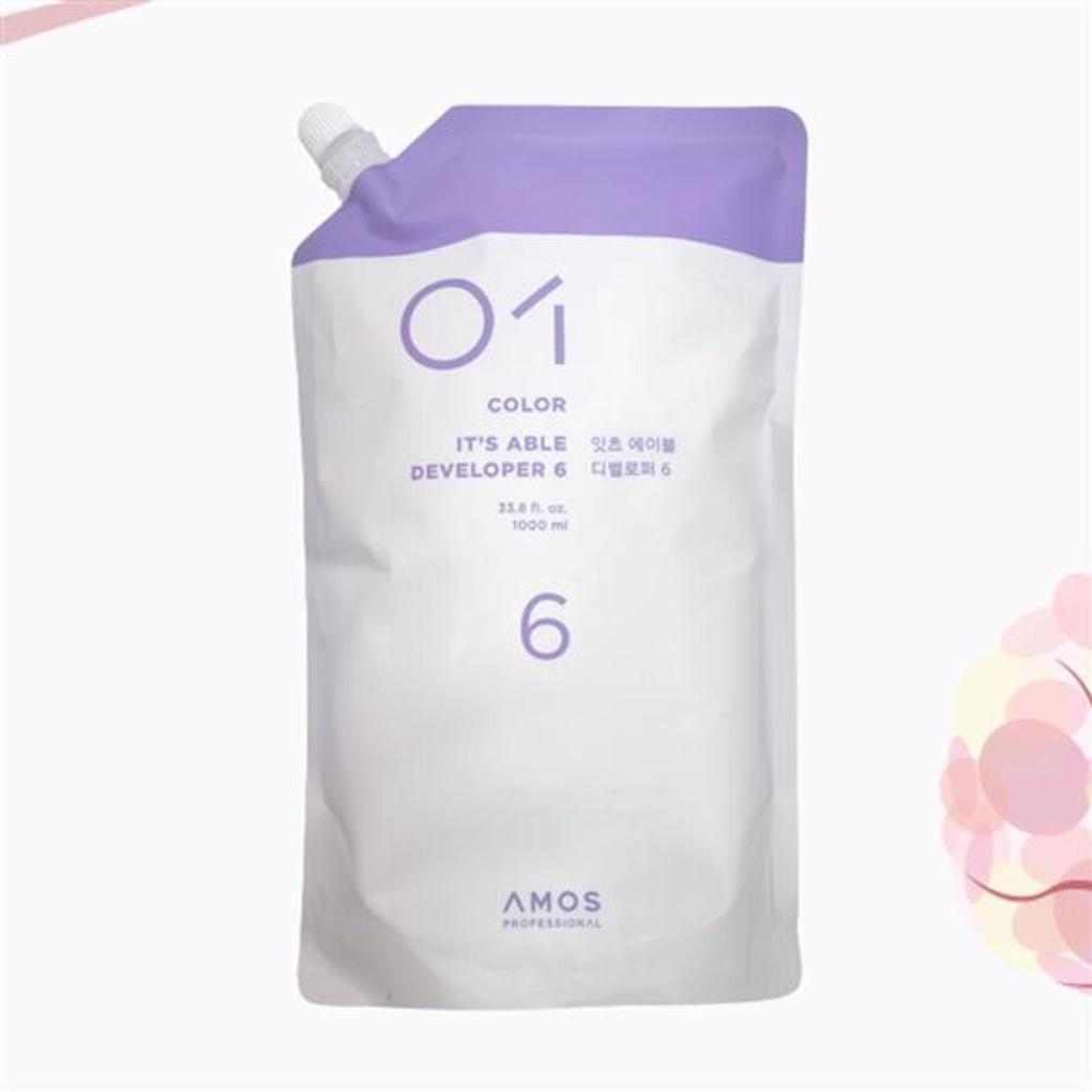 Amos It's Able Hair Dye 5 X + Developer (Oxidation/Bleaching) + 80 Containers + 1 Random