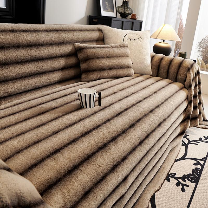 Winter Sofa Towel Warm Thickened Sofa Cover Towel Bohemian Full Set Simple Modern Sofa Cover