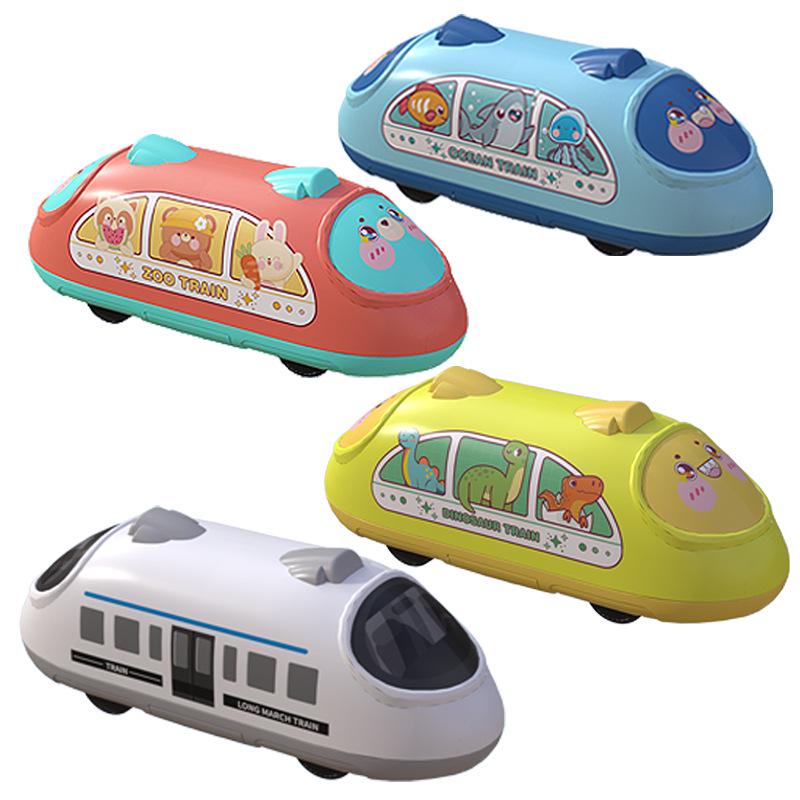 Harmony High-Speed Rail EMU Pull-Back Train Toy for Kids