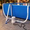 Inflatable Pool Filter Pump for Above Ground Pools, 330 GPH 16W Water Home Garden Kit, System Circulation & Filtration Maintenance Equipment
