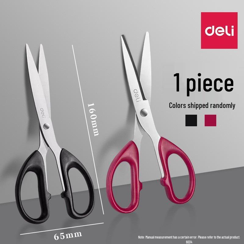 Handmade Round-Tip Scissors for Paper Cutting - Stainless Steel, Portable for Office, Art, and Kitchen Use