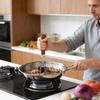 Stainless Steel Food Masher Wooden Handle Ground Beef Chopper Food Grinder  Meat Patty