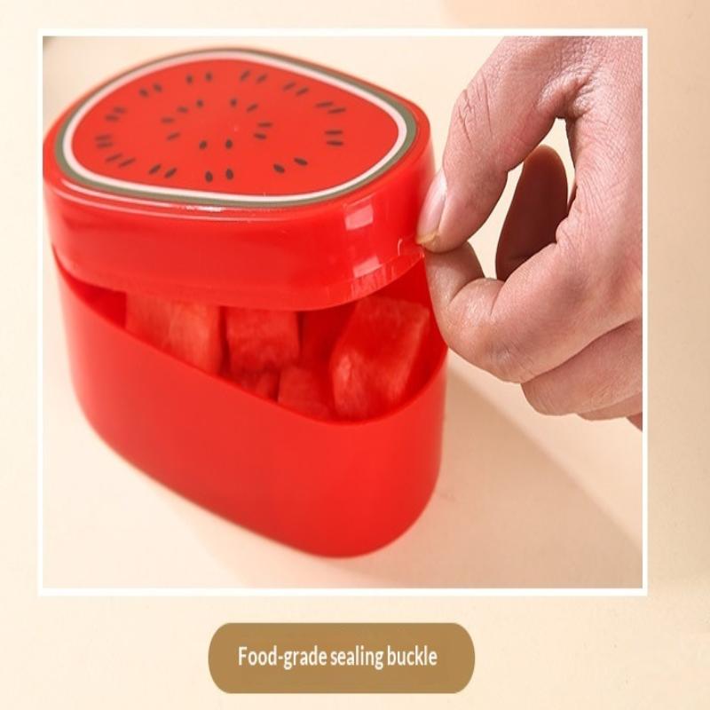 Contenitori Fresca Frutta e Verdura Creativi per Frigorifero Fragola Avocado Kiwi Anguria Scatola Fresca per Conservazione in Cucina