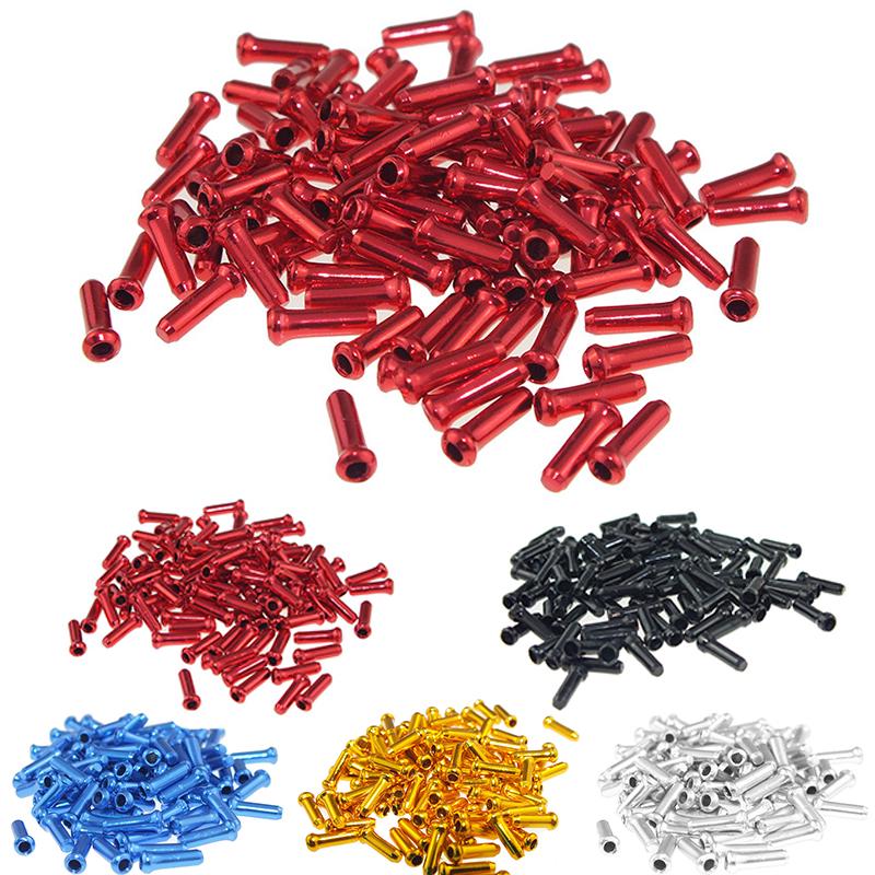 100pcs Bicycle Shifter Brake Gear Inner Cable Tips Ends Caps Crimp Ferrule New 100pcs Bicycle Shifter Brake Gear Inner Cable Tips Ends Caps Crimp Ferrule New