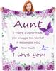 Perfect Gifts to Dad Blankets for Father's day Mother's Day Anniversary Birthday for Mom Son Daughter Grandpa Grandma Aunt Throw