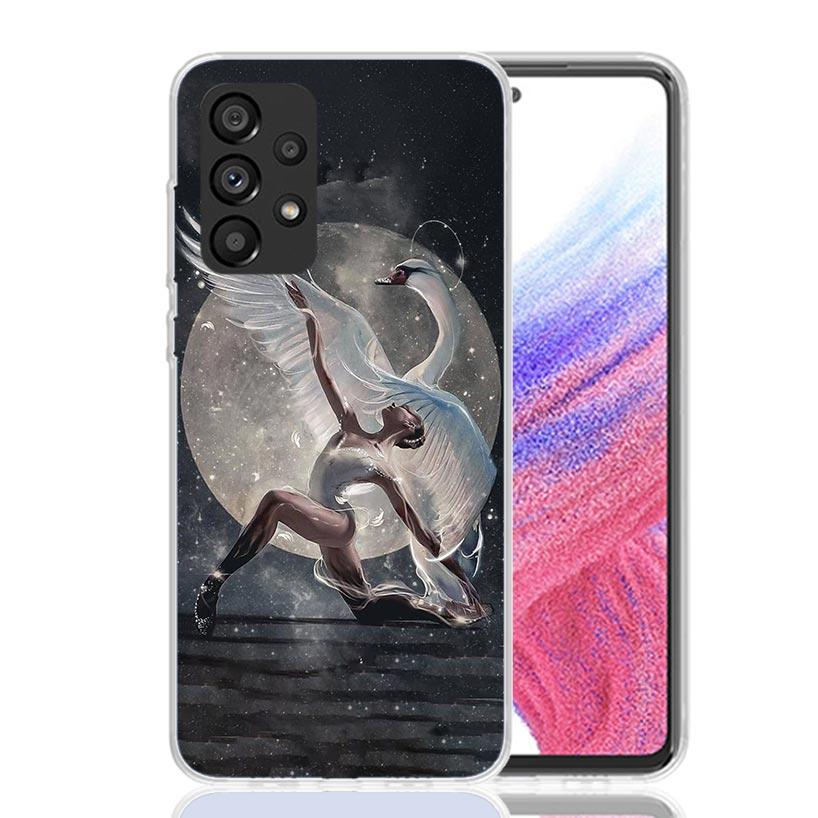 Ballerina Ballet Dancing Phone Case For Samsung Galaxy A13 A14 A15 A16 A17 A53 A54 A55 A56 A33 A34 A35 A36 A23 A24 A25 A26 A05S