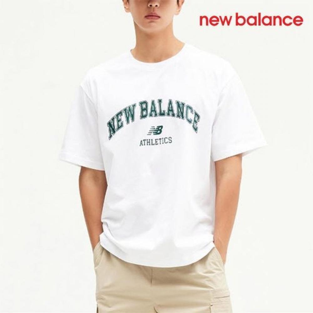 

New Balance Half Club Short Sleeve Tee E8 Nbnee21043 10 Uni Essential Arch XL