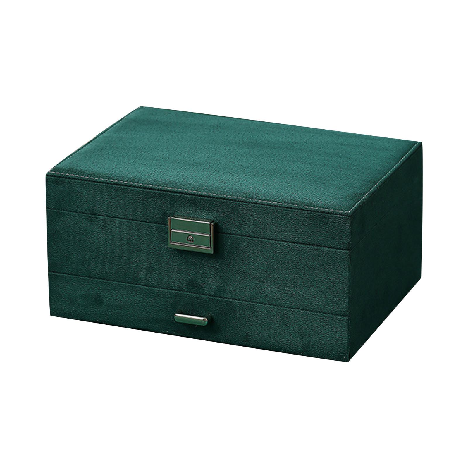 

Трехслойная бархатная шкатулка для драгоценностей