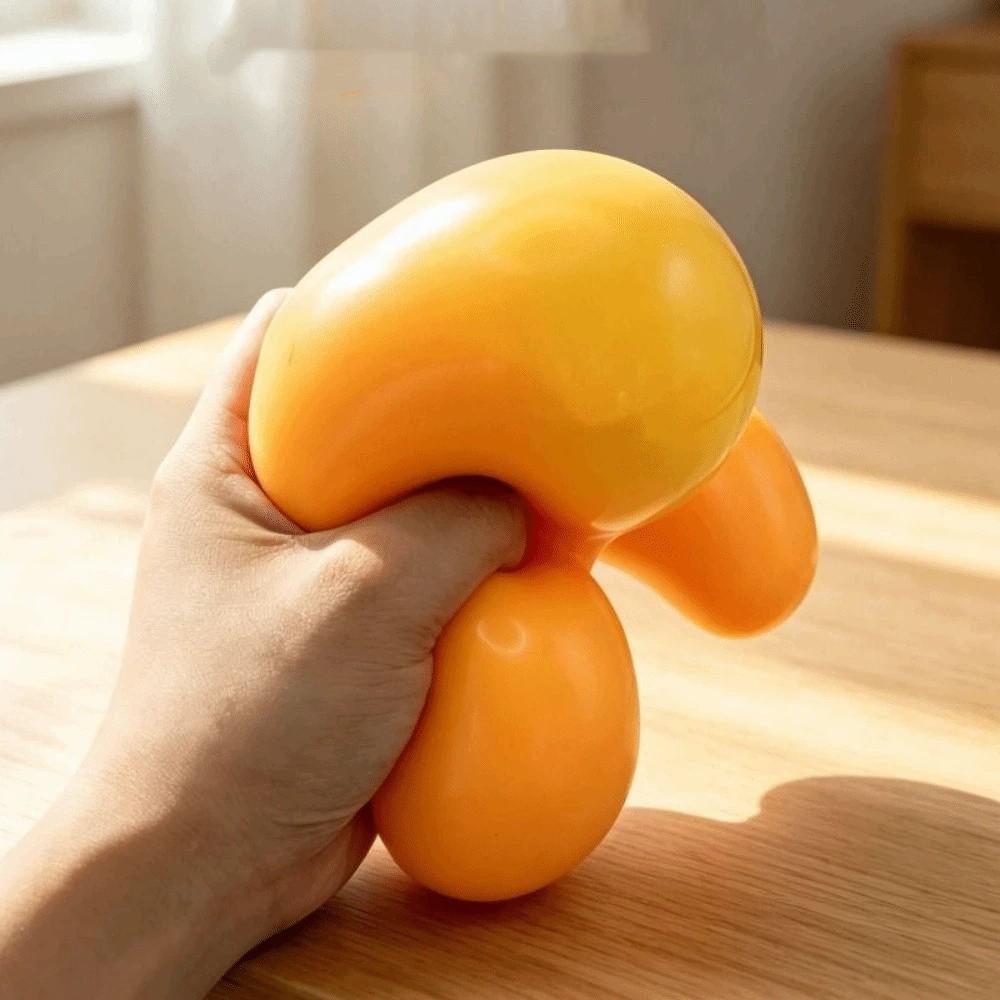 Fast Rebound Mango Squeeze Model Super Soft Simulation Fruit Pinch Mango Squishy Toy  Classroom