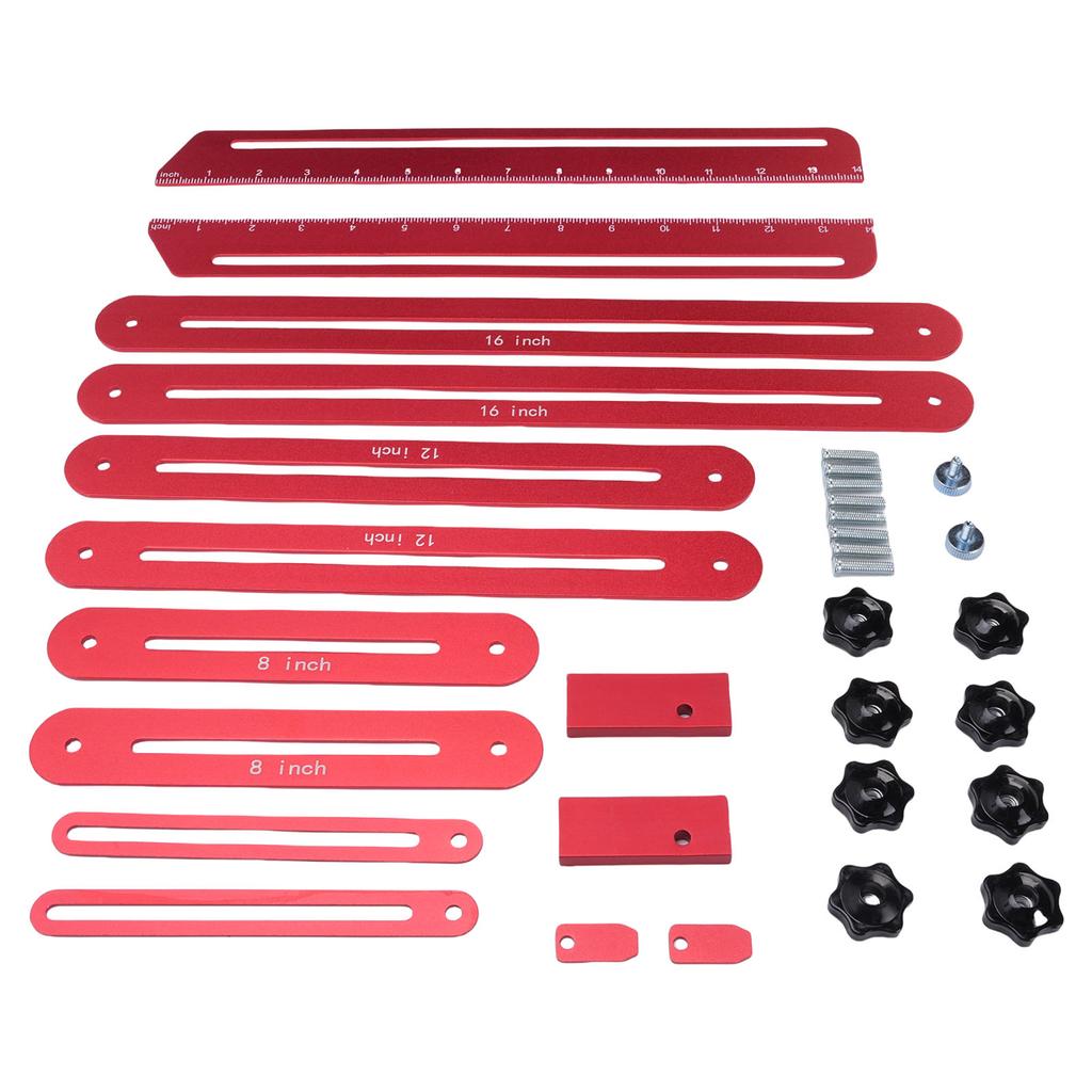 Stair Tread Gauge Aluminum Alloy Stair Tread Template Tool for Home DIY Renovation and Professional