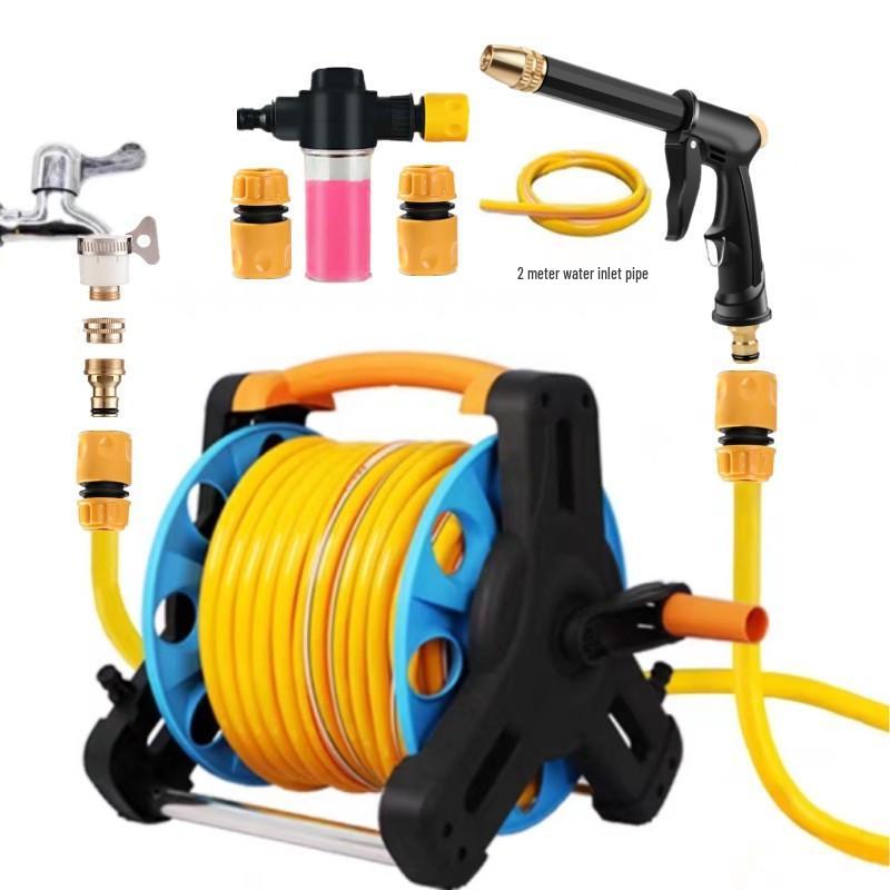 High-Pressure Car Wash & Agricultural Spray Head with Freeze-Proof, Sun-Proof Hose Connector
