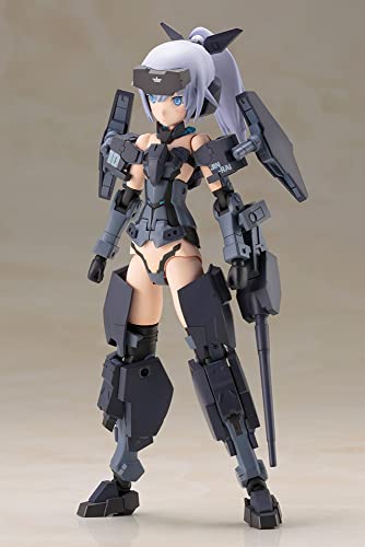 Kotobukiya Frame Arms Girl Jinrai Indigo Ver. Non-scale Plastic Model Kit FG018R, Approximately 150mm Tall