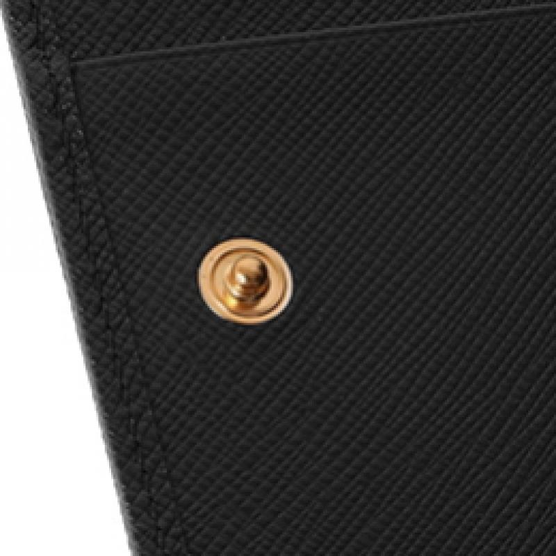 Prada Saffiano Dreieck Logo Geldbörse F0002 1mh025