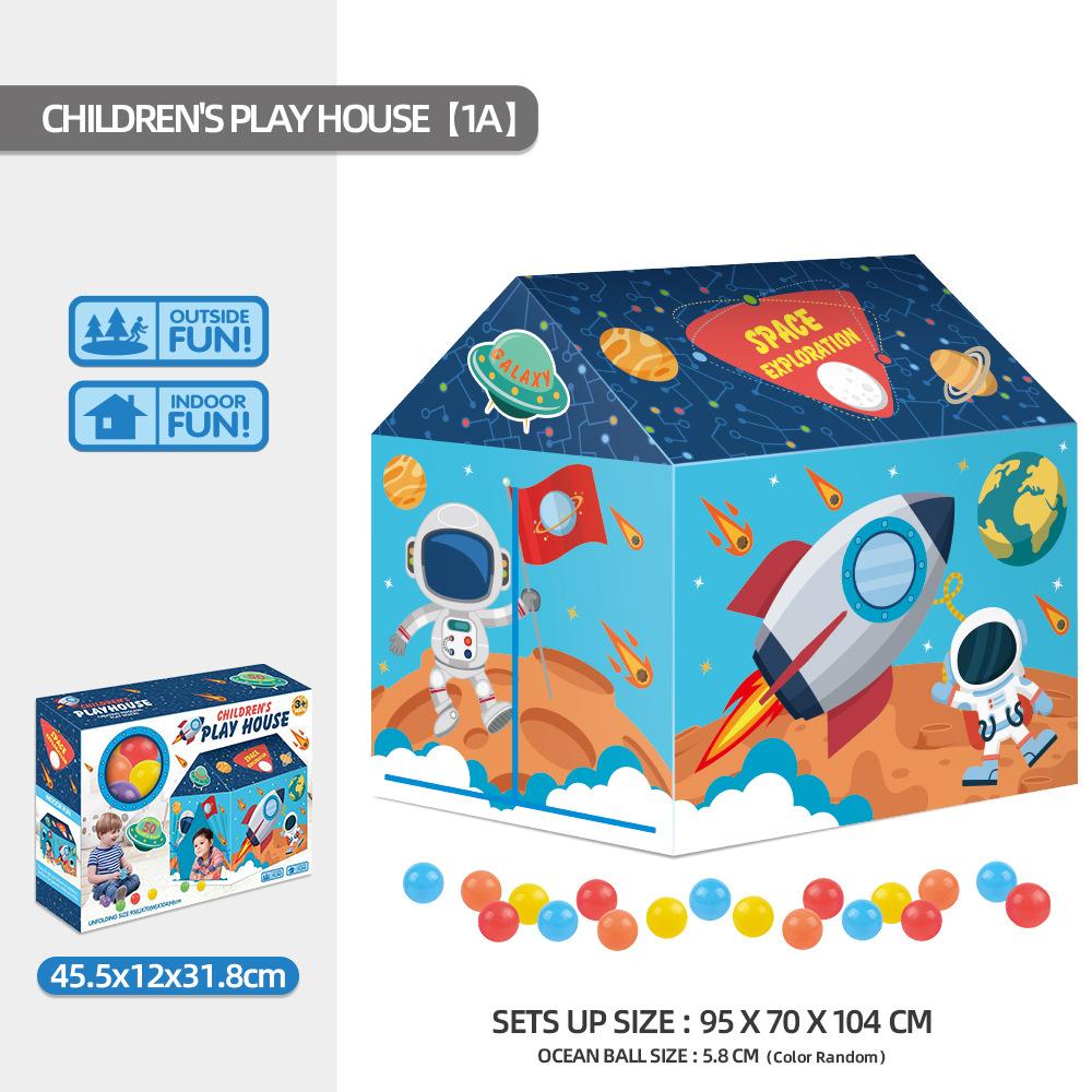 Boys And Girls Indoor Ocean Ball Pool Tent Game House Outdoor Cloth Tent Baby Toy