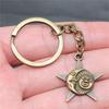 Sun Solar System Planet Keychain for Boys Fashion Vintage Gift for Kids Dainty Vacation Accessory