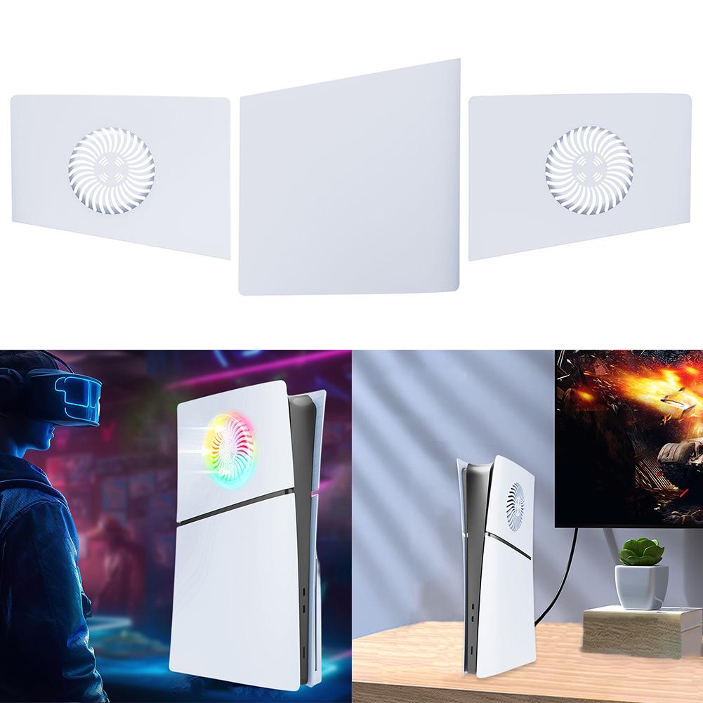 Náhradní skořepina s chladicími otvory, prémiová náhradní skořepina z ABS materiálu, odolná proti poškrábání, pro Playstation 5 Slim