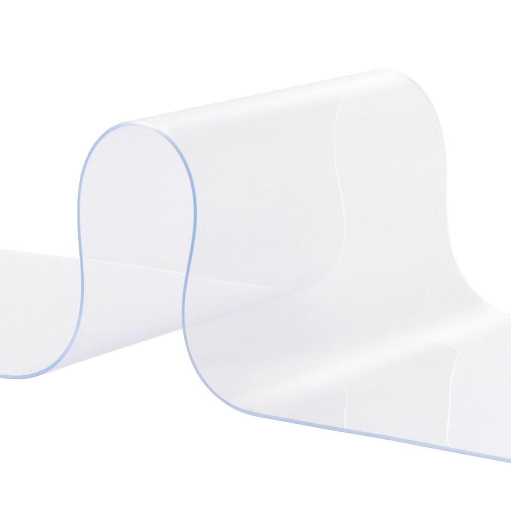 Strip Curtain PVC Door Curtain 164' X 8" Roll Cooler Freezer Clear Plastic