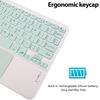   Keyboard with Touchpad 78 Keys   Slim Silent Portable Wireless Keyboard for Smart Phones Tablets Laptops