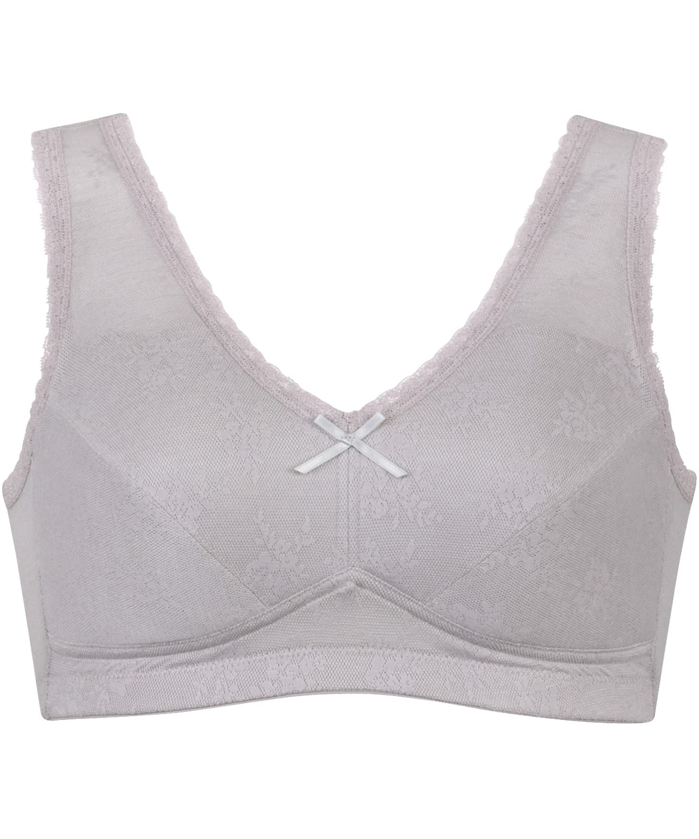 

Mesh Does not dig into No LL [Wacoal] Bra, Non-wired, Half-top, material, shoulders, hooks, CRA580, Women s, GY,
