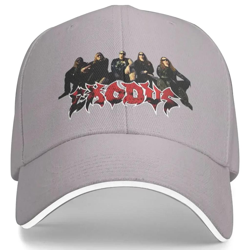 Exodus Rock Band Hats Wear For Unisex Cap Casual Metal Music Baseball Caps Gift