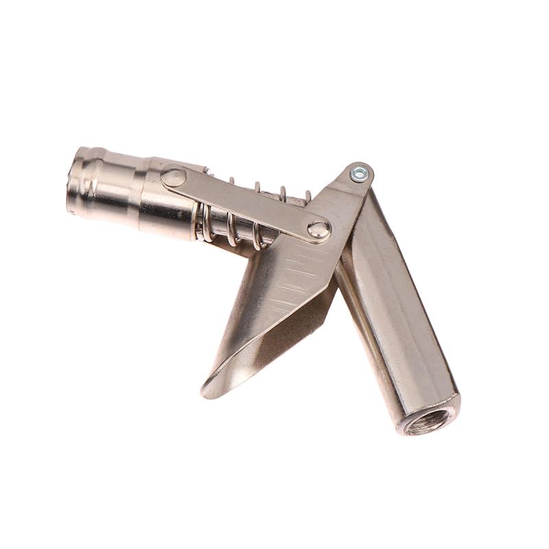 Metal Grease  Coupler High Pressure Oil Pump Filling Tool One-handed Injector Nipple Without Leaki