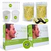 Nose Wax Kit , 200g Wax, 40 Applicators for 30-40 Uses. Easy, Quick & Painless Instant Nasal Waxing Kit