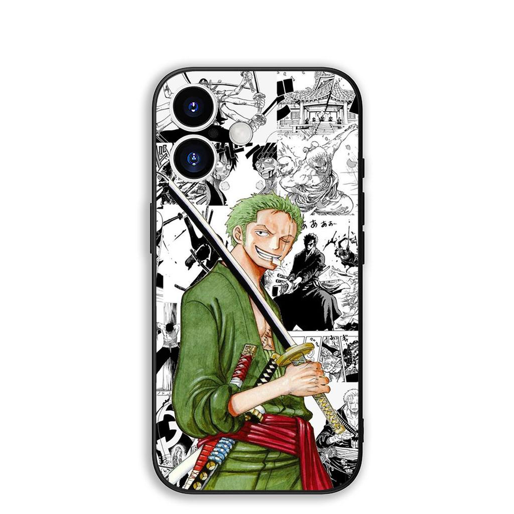 for Samsung Galaxy A17 A07 A04 j7 J5 J2 Prime J8 A01 A02 A03 A23 A71 A72 A41 M56 M23 Case One Pieces Luffy Roronoa Zoro Sanji