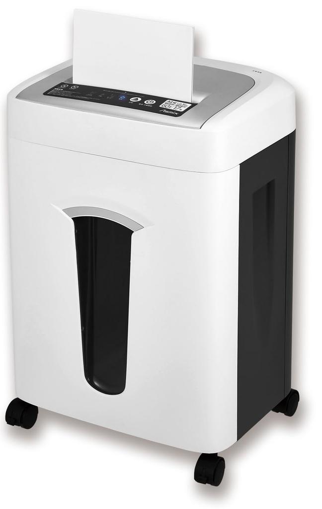 Shredder for commercial use Crosscut S75 Large capacity Quiet Asuka 30L Compact 60 minutes continuous use Long time Asmix Number of shreds 17 sheets