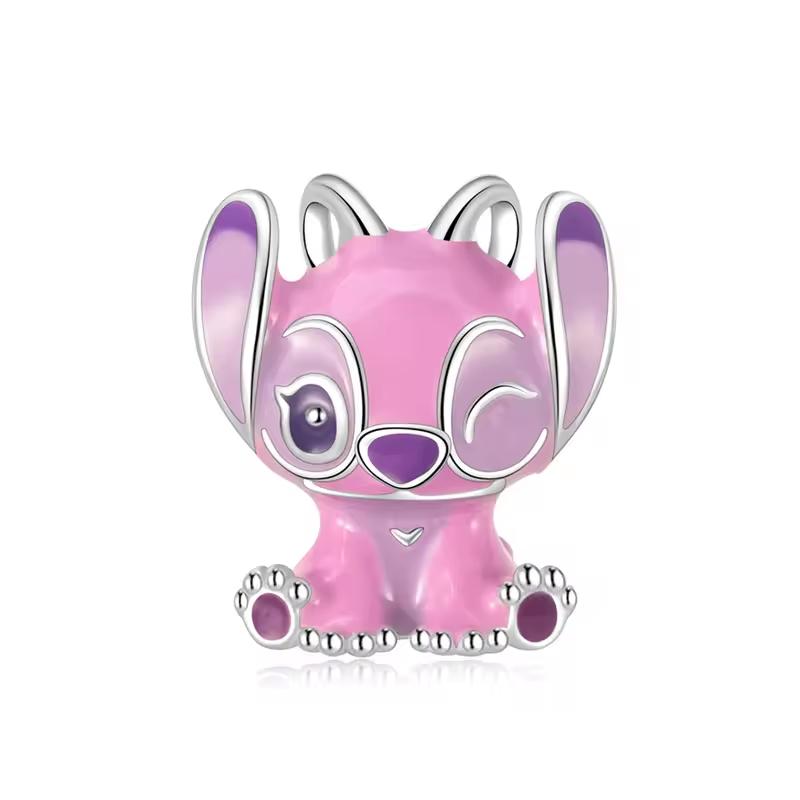 New In Charm  Cheshire Cat Charm Beads Suitable For Original Women Stitch Bracelet Necklace Pendant Jewelry Holiday Gifts