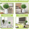 1Pc Artificial Plants Festival Wreath Wedding Valentine's Day Home Balcony Supply Room Decor Box Scrapbook Fake Green Eucalyptus