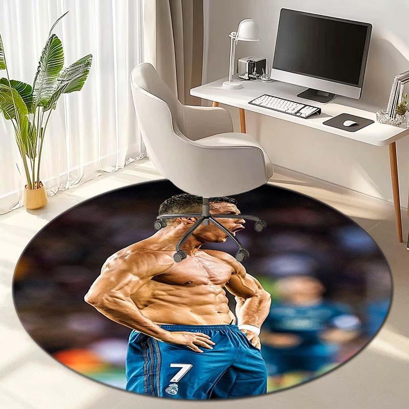 Cristiano Ronaldo Glory Carpet Living Room And Bedroom Mats Suitable For All Seasons Christmas Gifts Art Protective Pad