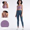Women's Cross Sports Fitness Bra, Show Chest, Gather Back, Anti Shock Yoga Sports Bra